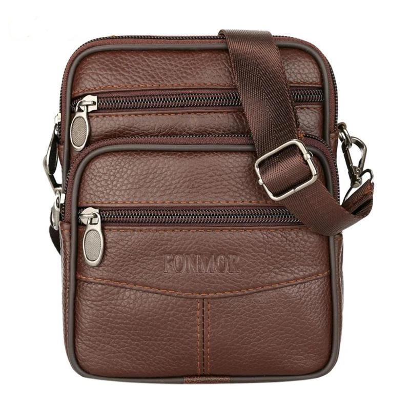 Leather Adjustable Mens Small Messenger Crossbody Bag, For Casual Wear at  Rs 950 in Mumbai